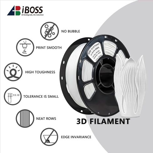 iBOSS Candy Rainbow Filament PLA Plus 1.75mm for 3D Printer +/- 0.02mm, 1kg (2.2LBS)/Spool, PLA+ Filament 1.75mm Rainbow PLA PRO, Color Change Filament Rainbow PLA+, 3D Printing Filament 3D Filament in Kuwait