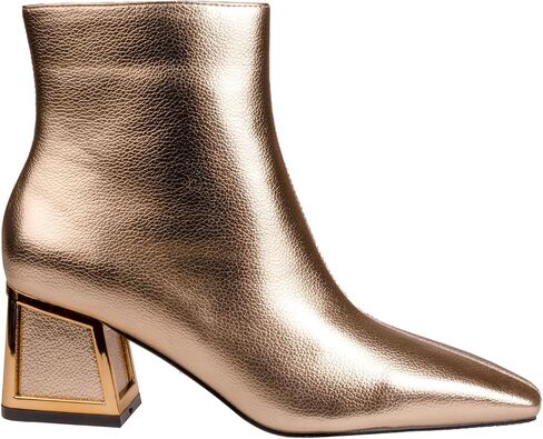 Ninety Union Brooke Metallic Trim Block Heel Bootie in Kuwait