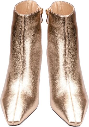 Ninety Union Brooke Metallic Trim Block Heel Bootie in Kuwait