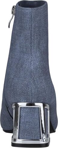 Ninety Union Brooke Metallic Trim Block Heel Bootie in Kuwait
