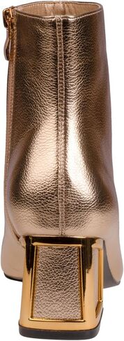 Ninety Union Brooke Metallic Trim Block Heel Bootie in Kuwait