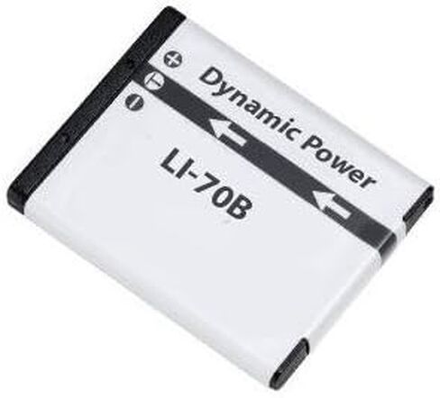 Li-70B Lithium-Ion Battery - Rechargeable Ultra High Capacity (700 mAh) - Replacement For Olympus Li-70B Battery in Saudi Arabia