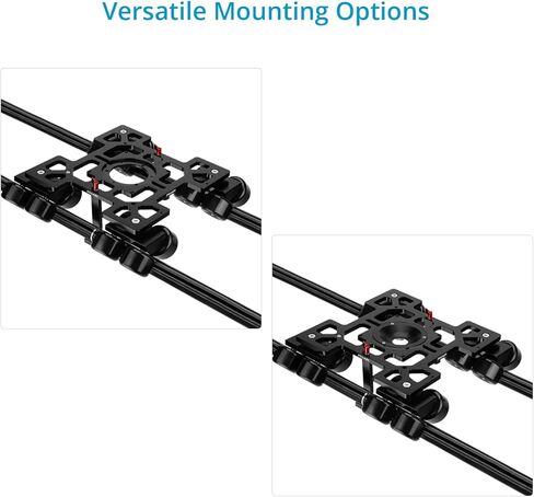 proaim breeza pro camera dolly w track. ميتشل ، 75 ملم ، جبل وعاء 100 مم. تقدم حمولة تصل إلى 50 كجم / 110 رطل. in Saudi Arabia