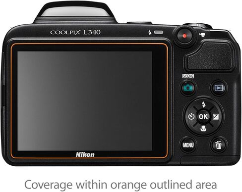 Poxwave Screen Protector متوافق مع Nikon Coolpix L340-ClearTouch Anti-Glare (2 pack) ، جلد غير لامع مضاد للأصوات لنيكون Coolpix L340 in Kuwait