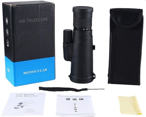 Monoculars Telescope High Power 10-30x42 Zoom Monocular Powerful Telescope BAK4 Prism Binoculars Spotting Scope for Big Eyepiece Lens for Adult Bird Watching Outdoor Travel Sightseeing Binoc in Saudi Arabia
