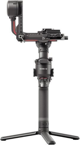 DJI RS 2-3-AXIS مثبت GIMBAL لـ DSLR والكاميرا بدون مرآة ، Nikon Sony Panasonic Canon Fujifilm ، Ronin S ، 4.5 كجم حمولة ، ألياف الكربون ، شاشة تعمل باللمس-أسود-أسود in Saudi Arabia