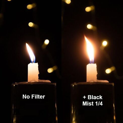 Kase Magnetic 72mm Black Mist 1/4 Focus Soft Focus Forct Pansical Filter Incl adapter Revolution/Skyeye متوافق in Saudi Arabia