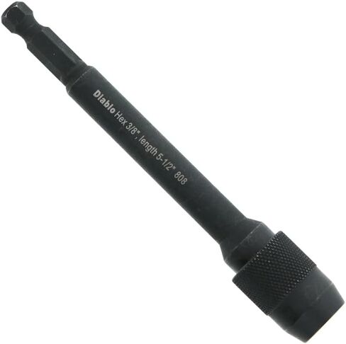 امتداد Diablo Universal للتدريبات ذات ميزة التغيير السريع - مثالية لنظام Mandrel Snap - Lock Plus - 3/8 "Hex ، 5-1/2" ، 3000 RPM - RPM - DHS375XT6 in Saudi Arabia