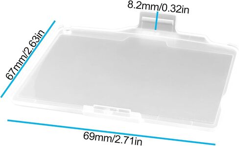 The Lord of the Tools Hard LCD Cover Screen Protector Transparent Compatible with Nikon D700 BM-9 Camera in Saudi Arabia