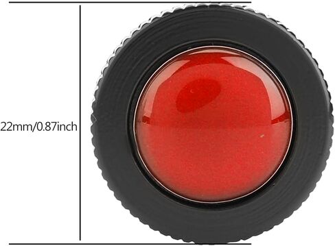 Mini Aluminium Alloy Round Quick Release Plate, Compatible with Most Cameras for Compact Action Tripod Red in Saudi Arabia
