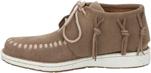 جاستن بوتس النسائية teepee chukka الأحذية غير الرسمية في الكاحل - البيج in Saudi Arabia