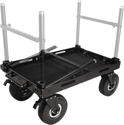 PROAIM 30" Atlas V2 Video Production Camera Cart for Film/Studio/Stage. Payload up to 300kg/660lb. Includes Dovetail Lock Wheels & Adjustable Handles in Saudi Arabia