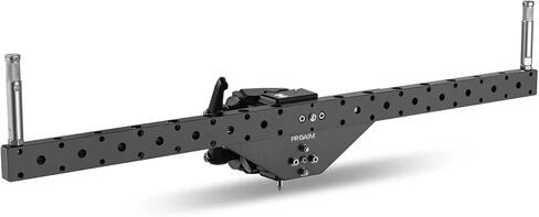 PROAIM Double Header with 5/8 Baby Pins for Lights, Monitors, & Camera Support Accessories. Compatibility:16-50mm Diameter Posts. Payload up to 36kg / 80lb in Saudi Arabia