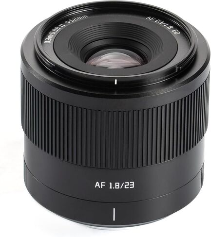 TTARTISAN AF 23MM F1.8 APS-C لكاميرات Sony E-MOUNT ، عدسة ضبط تلقائية التلقائية متوافقة مع Sony E Mount A5000 A6000 A5100 A6100 A6600 ZVE-10 FX30 in Saudi Arabia