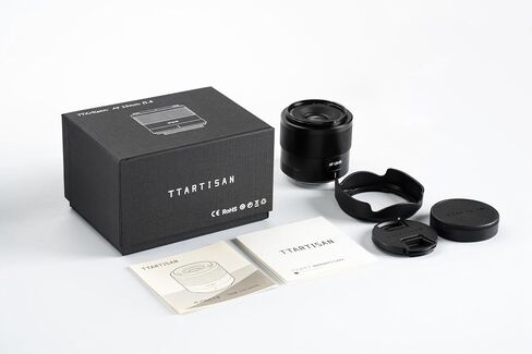 TTARTISAN AF 23MM F1.8 APS-C لكاميرات Sony E-MOUNT ، عدسة ضبط تلقائية التلقائية متوافقة مع Sony E Mount A5000 A6000 A5100 A6100 A6600 ZVE-10 FX30 in Saudi Arabia