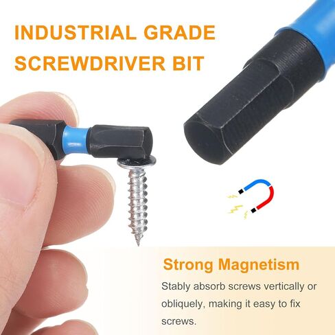 HARFINGTON 4pcs H7/32 SAE Hex Screwdriver Bit 1/4" Hex Shank 25mm/1" Length Magnetic Hexagon Head Hex Bits S2 Steel Screw Driver Bit Industrial Grade Electric Drill Bits in Saudi Arabia