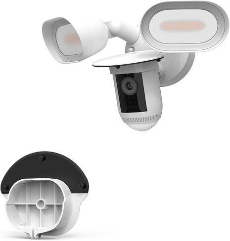 غطاء كاميرا Shun Rain Shade متوافق مع Cam Cam Cam Wired Pro ، لدرع المطر R-L-ing في الهواء الطلق مقاوم للطقس Accesorios (أبيض) in Kuwait