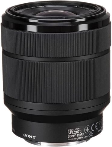 Sony FE 28-70mm f/3.5-5.6 OSS Lens (SEL2870) for Most a7-Series Cameras, Filter Kit, Backpack, 64GB Card, Card Reader, Flex Tripod, Memory Wallet, Cap Keeper, Cleaning Kit, Hand Strap, +More in Saudi Arabia