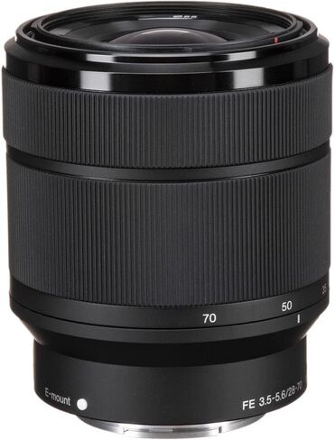 Sony FE 28-70mm f/3.5-5.6 OSS Lens (SEL2870) for Most a7-Series Cameras, Filter Kit, Backpack, 64GB Card, Card Reader, Flex Tripod, Memory Wallet, Cap Keeper, Cleaning Kit, Hand Strap, +More in Saudi Arabia