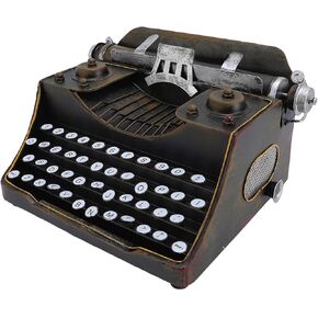 TOPINCN Retro Vintage Typewriter Model Metal Innovative Vintage Typewriter Decoration Antique Art Ornament for Photography Film Prop (Green) in Kuwait