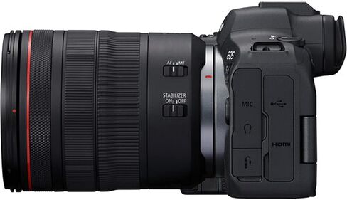 Canon EOS R6 Mark II Digital Camera بدون مرآة مع RF 24-105mm f/4 L هي عدسة USM + 128 جيجابايت + طاقة البطارية قبضة Pro Pro Flash - Proffesional Photo Bundle (متجدد) in Saudi Arabia