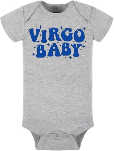 Virgo Baby Onesie (24 ، رمادي/وردي) in Saudi Arabia