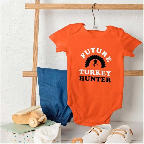Brisco Brands Future Hunter Cute Hunting Family Baby Romper Boys أو Girls in Saudi Arabia