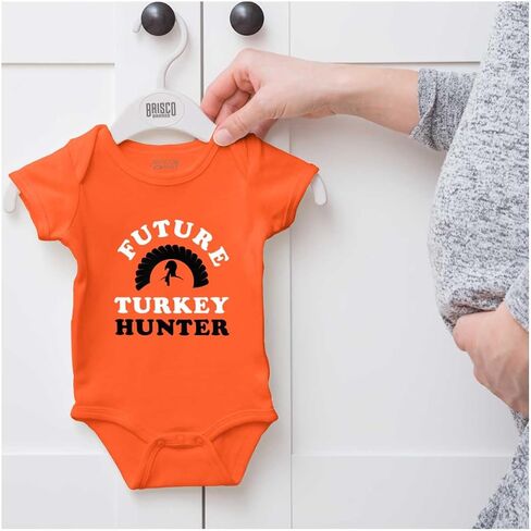 Brisco Brands Future Hunter Cute Hunting Family Baby Romper Boys أو Girls in Saudi Arabia