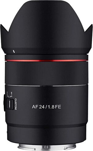 Samyang 24mm F1.8 AF AF Compact Full Frame Wide for Sony E ، Black (Syio2418-E) (متجدد) in Saudi Arabia