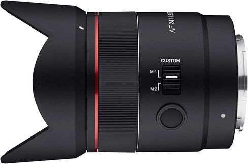 Samyang 24mm F1.8 AF AF Compact Full Frame Wide for Sony E ، Black (Syio2418-E) (متجدد) in Saudi Arabia