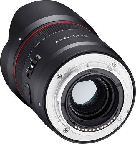 Samyang 24mm F1.8 AF AF Compact Full Frame Wide for Sony E ، Black (Syio2418-E) (متجدد) in Saudi Arabia