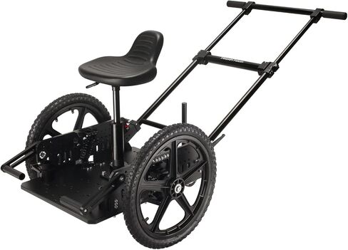 PROAIM Falcon Pro Stabilized Camera Rickshaw for Gimbal, Handheld & Steadicam. W/Foot Rest, Better Handle Grip & 42mm Rod Mount. Shock Absorber for Stable Tracking Shots. 440lb Payload in Saudi Arabia