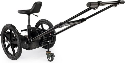 PROAIM Falcon Pro Stabilized Camera Rickshaw for Gimbal, Handheld & Steadicam. W/Foot Rest, Better Handle Grip & 42mm Rod Mount. Shock Absorber for Stable Tracking Shots. 440lb Payload in Saudi Arabia