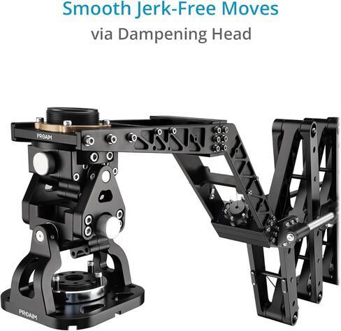 Proaim SJ30 PowerMatic Scissor 17ft تلسكوبيا كاميرا فيديو Jib Crane. يتضمن رطب الرأس ووحدة التحكم عن بُعد. ل 3 محاور gimbals. حمولة تصل إلى 30 كجم/77 رطل in Saudi Arabia
