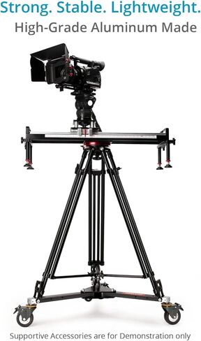 PROAIM Lineo Portable Video Camera Floor Dolly. Heavy-Duty Professional Studio Dolly. Payload up to 500kg/1100lb in Saudi Arabia