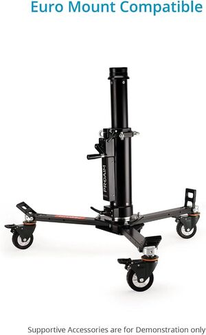 PROAIM Lineo Portable Video Camera Floor Dolly. Heavy-Duty Professional Studio Dolly. Payload up to 500kg/1100lb in Saudi Arabia
