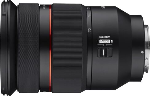 SAMYANG Samyang AF 24-70mm f/2.8 Auto Focus Full Frame Zoom Lens for Sony E (SYIO2470AFZ-E) (Renewed) Black in Saudi Arabia