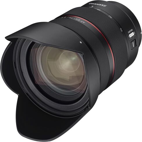 SAMYANG Samyang AF 24-70mm f/2.8 Auto Focus Full Frame Zoom Lens for Sony E (SYIO2470AFZ-E) (Renewed) Black in Saudi Arabia