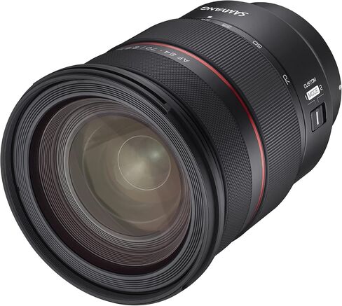 SAMYANG Samyang AF 24-70mm f/2.8 Auto Focus Full Frame Zoom Lens for Sony E (SYIO2470AFZ-E) (Renewed) Black in Saudi Arabia