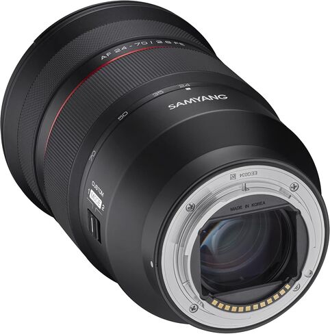 SAMYANG Samyang AF 24-70mm f/2.8 Auto Focus Full Frame Zoom Lens for Sony E (SYIO2470AFZ-E) (Renewed) Black in Saudi Arabia
