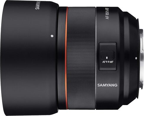 Samyang 85mm F1.4 High Speed Auto Focus Lens for Canon EF Mount, Black (SYIO85AF-C) (Renewed) in Saudi Arabia