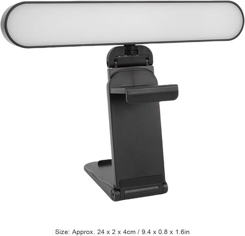 Yunir Video Conference Light,On Camera Video Lights for Monitor Desk LED Streaming Lighting,Adjustable LED Dual Light Bar for Computer Webcam Laptop Podcast,Recording in Saudi Arabia