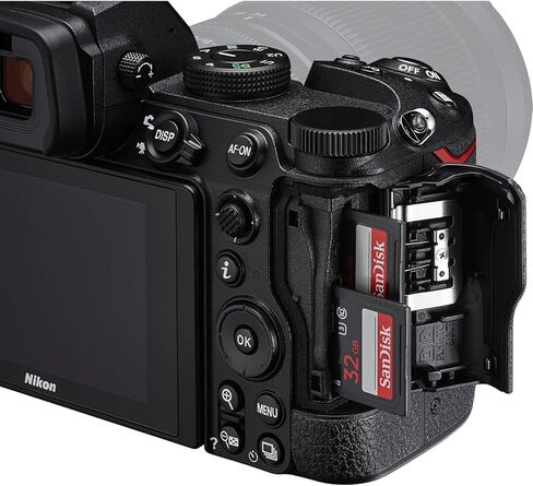 كاميرا Nikon Z5 بدون مرآة مع Z DX 16-50 مم f/3.5-6.3 VR و 50-250 مم f/4.5-6.3 VR عدسة + 64 جيجابايت + بطارية إضافية + حالة الكاميرا + ترايبود + أكثر (حزمة 25pc) in Saudi Arabia