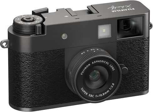 Fujifilm X Half Digital Camera (الفحم الفضي) مع إكسسوارات متقدمة | كاميرا فوجي x نصف in Saudi Arabia