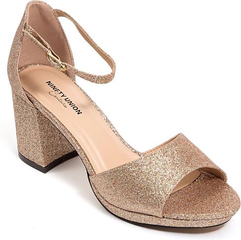Ninety Union Jazzy Glitzy Open Till Close Back Sandal in Saudi Arabia
