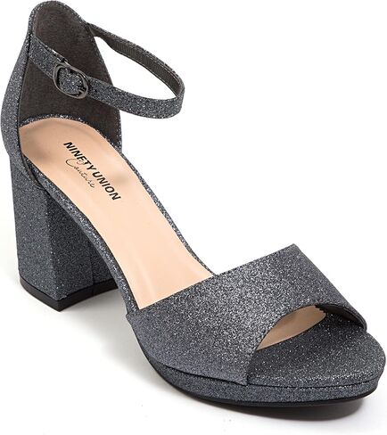 Ninety Union Jazzy Glitzy Open Till Close Back Sandal in Saudi Arabia