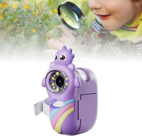 Handheld Digital Microscope, 1000X 2 Inch LCD Screen 1080P Kids Microscope with LED Light, for Outdoor Experiment, Conducting Classroom in Saudi Arabia