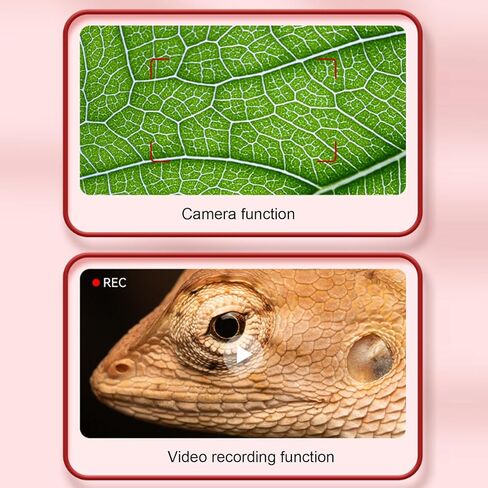 Handheld Digital Microscope, 1000X 2 Inch LCD Screen 1080P Kids Microscope with LED Light, for Outdoor Experiment, Conducting Classroom in Saudi Arabia