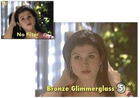Tiffen 4x5.65 Bronze Glimmer Glass Filter 1/4 in Saudi Arabia