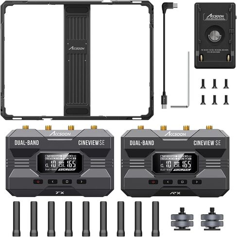 Accsoon Powercage Pro II Video Satilizer for iPad Pro Gen 3،4،5،6 ، 13''air 6/7 with Cineview SE in Saudi Arabia